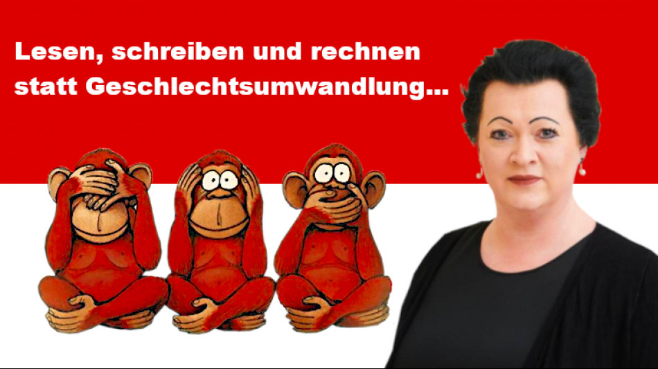 Birgit Bessin: "Lesen, schreiben, rechnen statt Geschlechtsumwandlung"