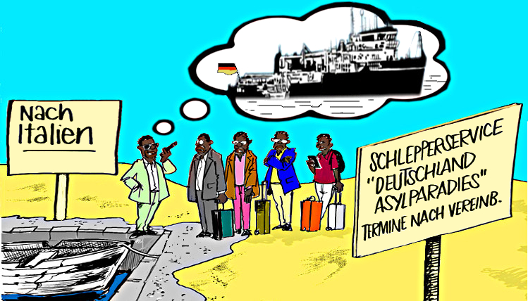 Noch mehr Asylanten f&uuml;r Europa durch "Sea-Eye 4" 
