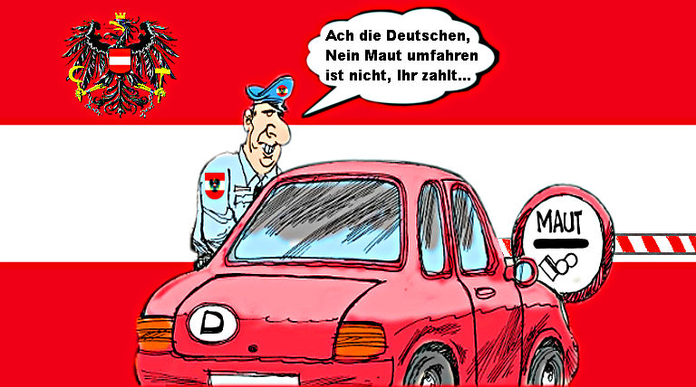 Deutsche Autofahrer in österreichischer Abzock-Falle