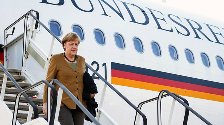 Paris: Merkel zum Abschiedsbesuch bei Macron