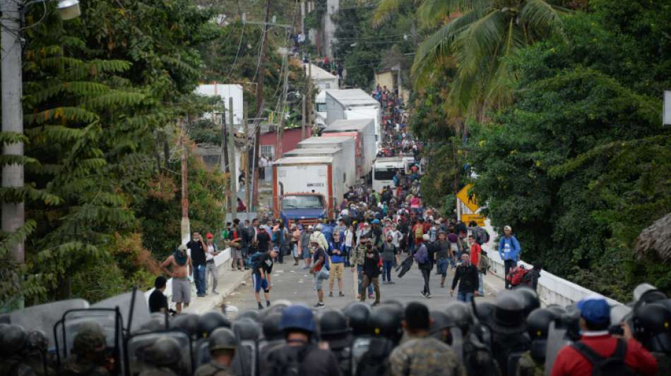 USA, Mexiko und Guatemala: Grenzschlie&szlig;ung f&uuml;r Asylantentreck