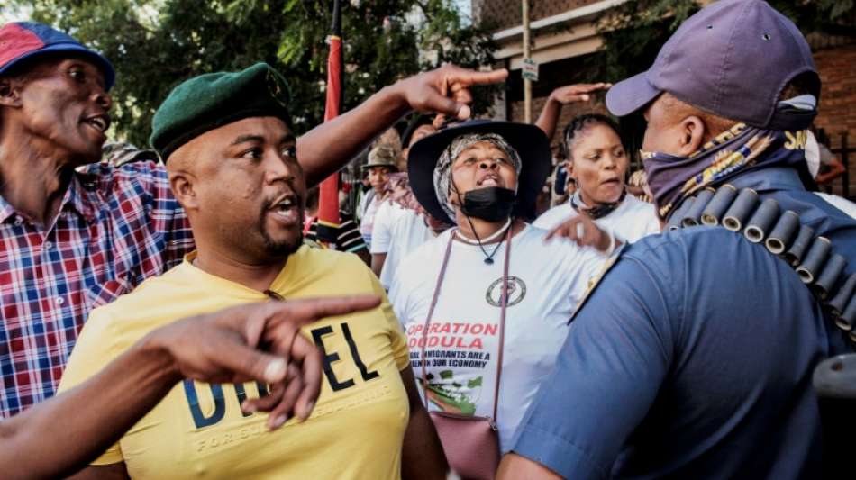 Proteste gegen Arbeitsmigranten in S&uuml;dafrika