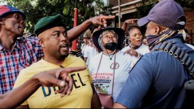 Proteste gegen Arbeitsmigranten in S&uuml;dafrika