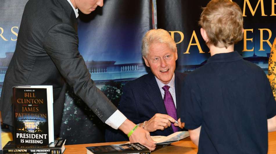 Bill Clinton schreibt seinen zweiten Krimi mit Bestsellerautor Patterson