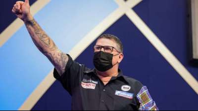 Darts-WM: Wright, Wade und Anderson im Viertelfinale
