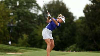 Golf: Europ&auml;erinnen mit einem Traumstart beim Solheim Cup