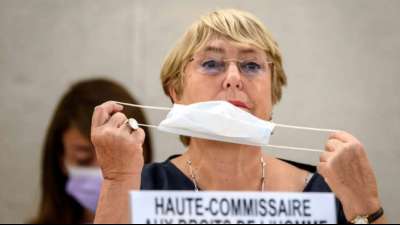 Bachelet kritisiert "unertr&auml;gliche" Situation der Fl&uuml;chtlinge vor Polens Grenze