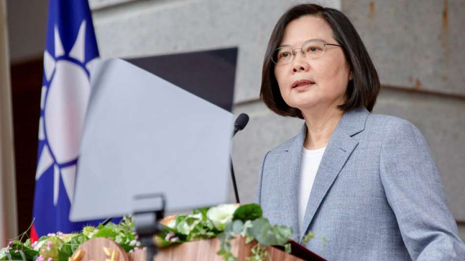Taiwans Präsidentin Tsai für zweite Amtszeit vereidigt