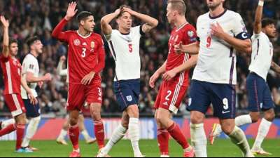 England nur Remis gegen Ungarn - Ausschreitungen auf den R&auml;ngen