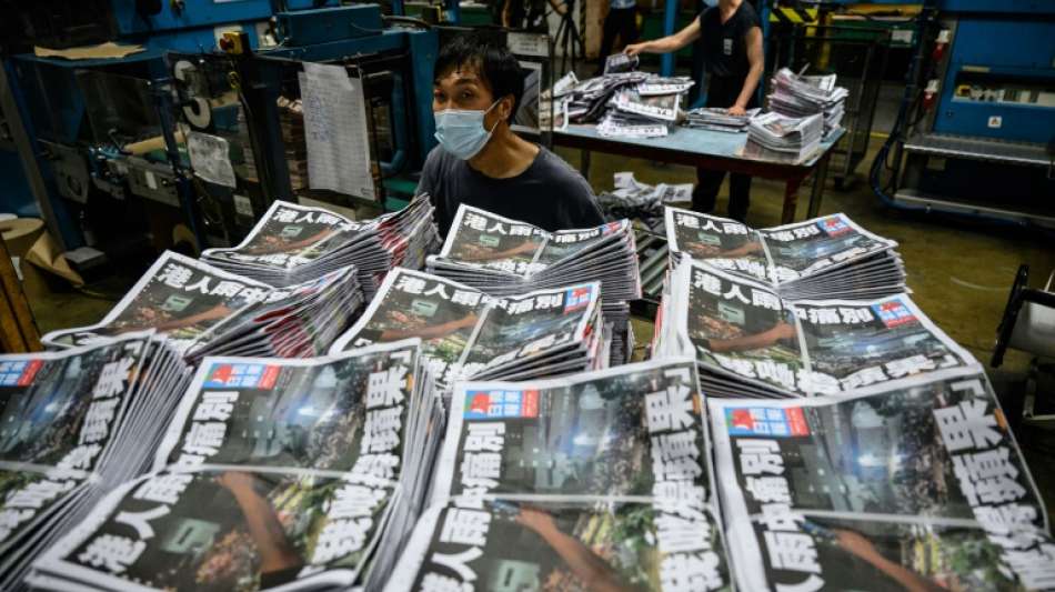 F&uuml;hrender Journalist von "Apple Daily" festgenommen