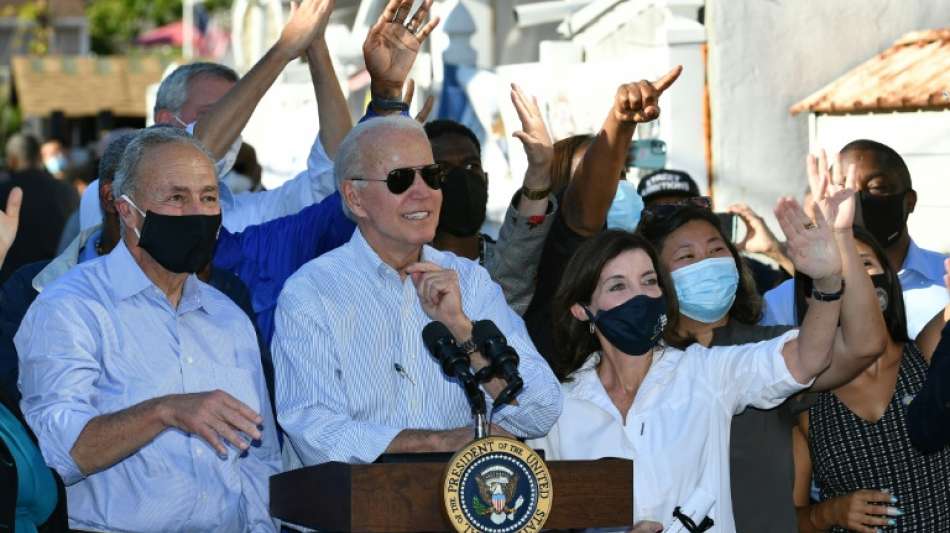 Biden warnt angesichts von Hurrikan-Sch&auml;den vor verheerenden Klimawandel-Folgen