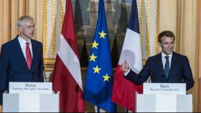 Lettlands Regierungschef bekr&auml;ftigt Kritik an Macrons Pl&auml;nen f&uuml;r EU-Verteidigung