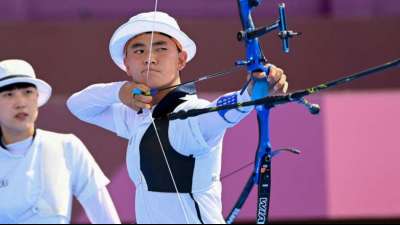 S&uuml;dkoreanische Bogensch&uuml;tzen holen Gold im Mixed