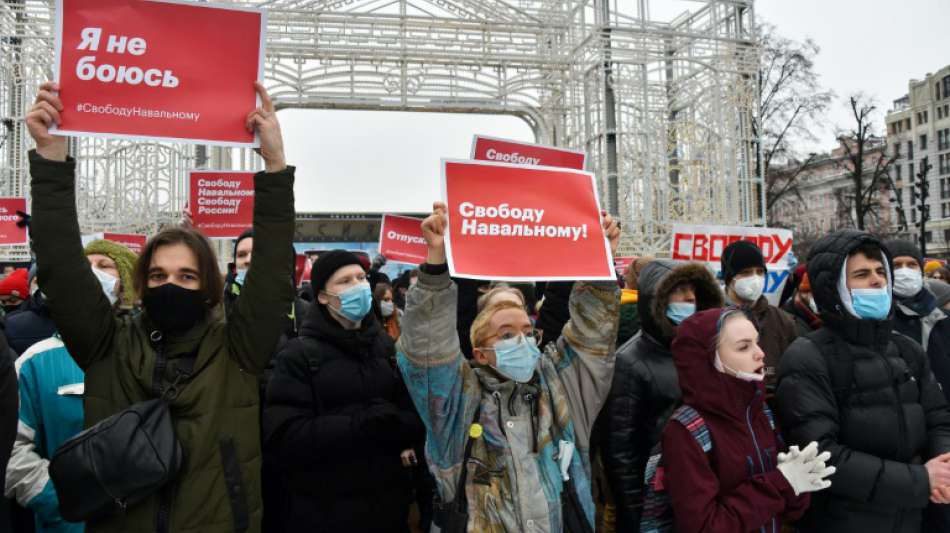 Erneut landesweite Proteste gegen Putin in Russland