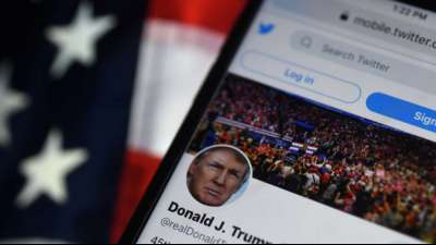Kritik in Europa an Sperrung von Trumps Twitter-Konto