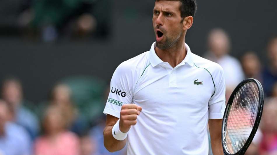 Wimbledon: Djokovic ungef&auml;hrdet im Halbfinale