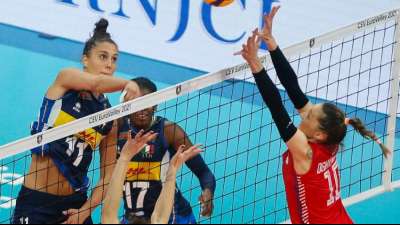 Italienische Volleyballerinnen holen EM-Gold - T&uuml;rkei gewinnt Bronze