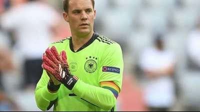 Neuer tr&auml;gt Regenbogenbinde auch gegen Ungarn