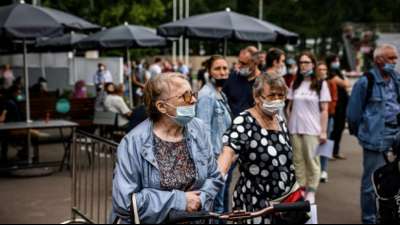 Russland: H&ouml;chste Corona-Infektions-Zahl seit Januar