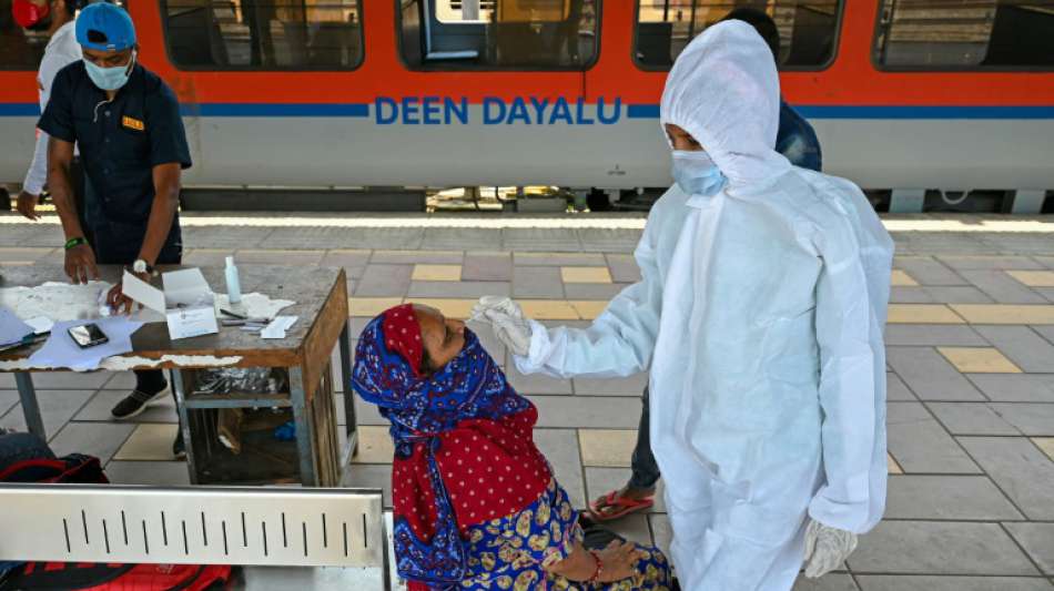 Indien meldet Rekordzahl von 200.000 Corona-Neuinfektionen binnen eines Tages