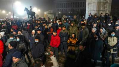 Moskau-gef&uuml;hrte Allianz entsendet "Friedenstruppen" nach Kasachstan