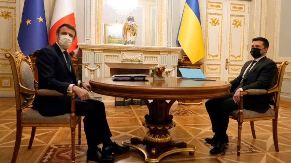 Macron: Putin sagt Verzicht auf weitere "Eskalation" in Ukraine-Konflikt zu