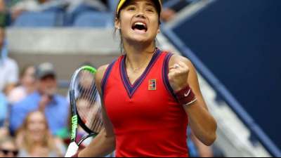 Raducanu landet Finalcoup in New York