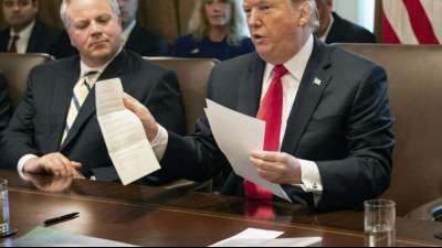 Buch: Trump soll Toilette im Wei&szlig;en Haus mit Dokumenten verstopft haben