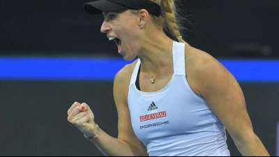 Kerber gewinnt: Deutschland gleicht gegen Tschechien aus