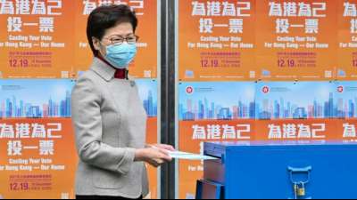 Umstrittene Parlamentswahl in Hongkong begonnen