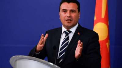 Nordmazedoniens Ministerpr&auml;sident Zaev tritt offiziell zur&uuml;ck