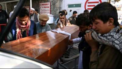Gesamtzahl der Todesopfer bei Anschlag in Kabul steigt auf 85