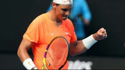 Tenns: Rafael Nadal bisher mit wei&szlig;er Weste ins Viertelfinale