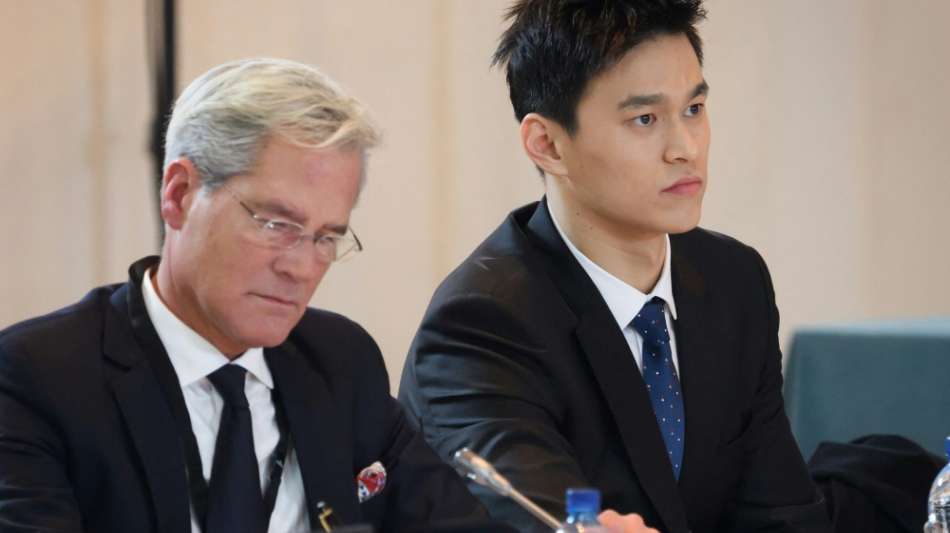 Hammer-Aff&auml;re: Chinas Schwimmstar Sun f&uuml;r Tokio gesperrt