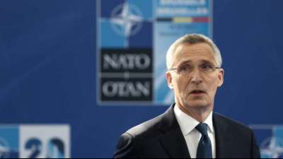 Stoltenberg: Nato muss sich "Herausforderungen" durch China stellen
