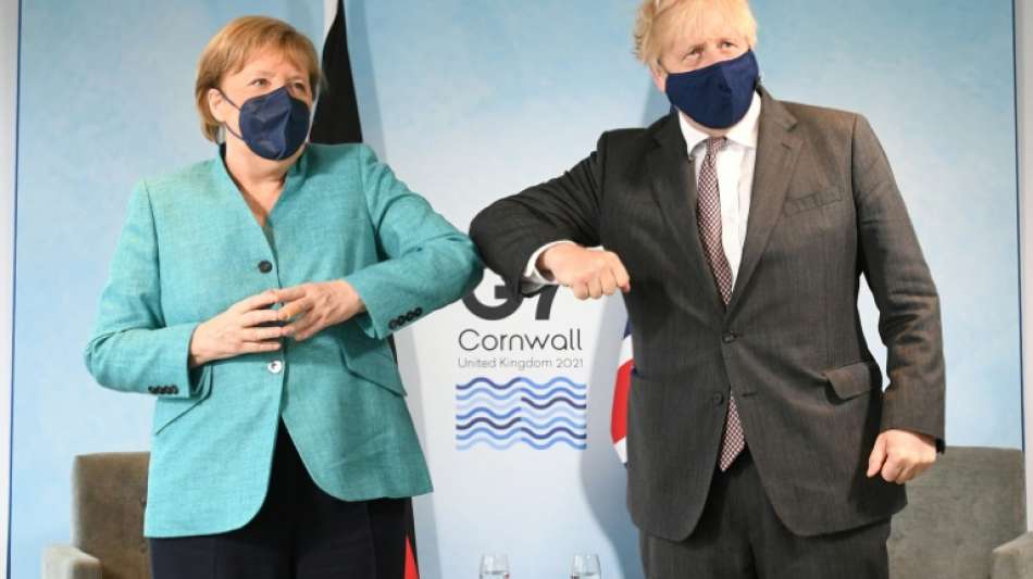 Johnson lobt zu Ehren Merkels Preis f&uuml;r Wissenschaftlerinnen aus