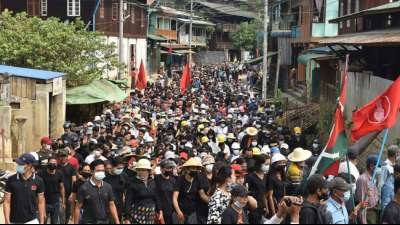 Putsch-Gegner in Myanmar rufen zu "Fr&uuml;hlingsrevolution" auf