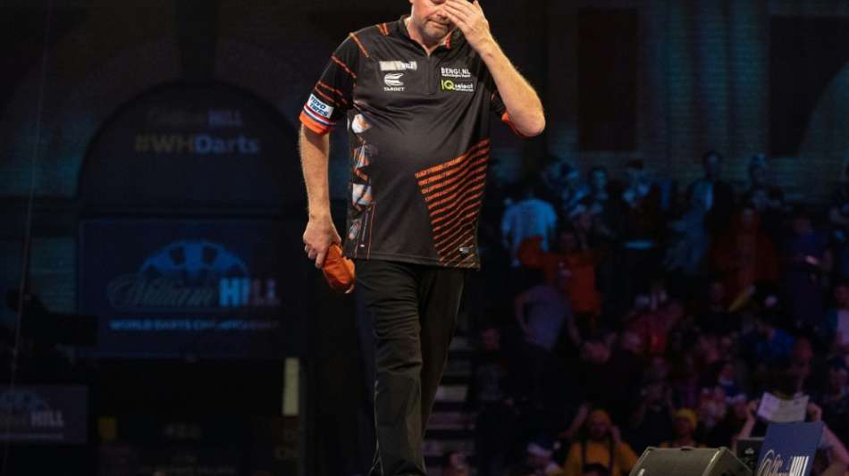 Darts-WM: Van Barneveld nach Niederlage positiv getestet