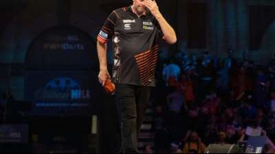 Darts-WM: Van Barneveld nach Niederlage positiv getestet