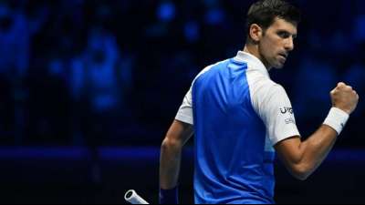 Djokovic erreicht Halbfinale in Turin - Duell mit Zverev m&ouml;glich