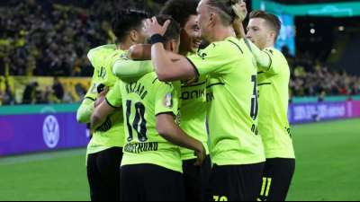 Dortmund und Leipzig als Minimalisten weiter, Freiburg &uuml;bersteht Elfmeterschie&szlig;en