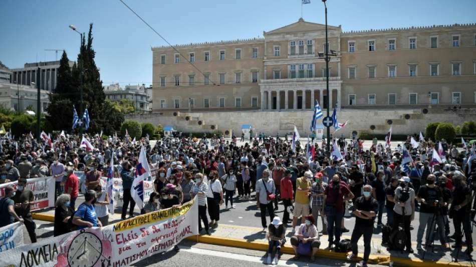 Proteste in Griechenland gegen geplantes Arbeitsgesetz