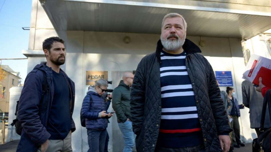 Kreml gratuliert "mutigem" Nobelpreistr&auml;ger Muratow