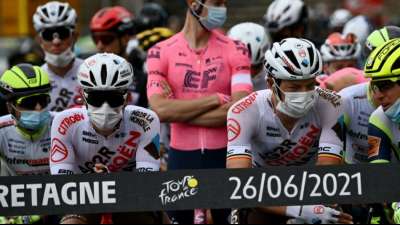 108. Tour de France gestartet: Hollande schickt 184 Fahrer auf die Reise