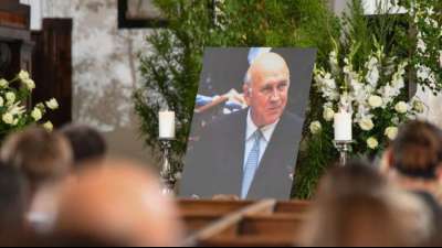 S&uuml;dafrika nimmt offiziell Abschied von Ex-Pr&auml;sident de Klerk
