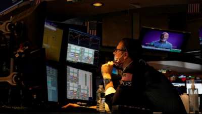 B&ouml;rse: Wall Street endet nach turbulentem Tag leicht im Plus