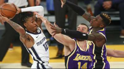 Lakers bauen Serie aus - Doncic bei Mavs-Sieg mit Bestwert