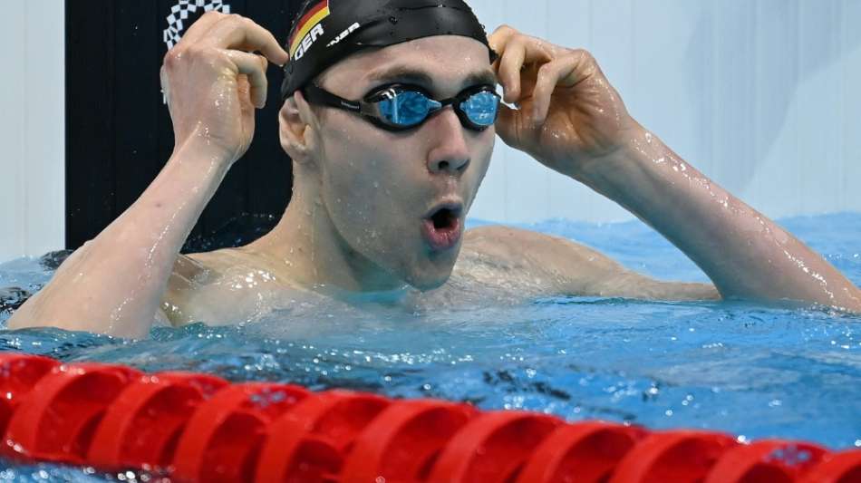 Schwimmer M&uuml;hlleitner verpasst erste deutsche Olympia-Medaille knapp
