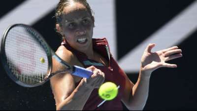 Melbourne - Erstes Halbfinale: Keys &uuml;berrascht gegen Krejcikova