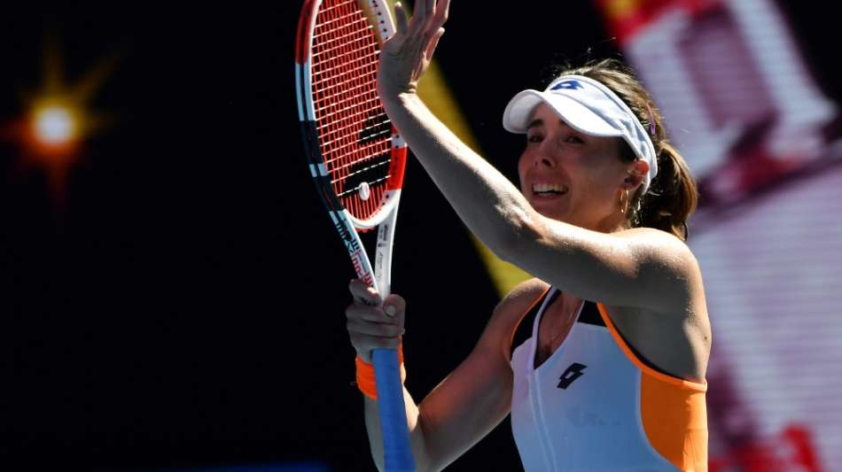 Tennis - Mit langem Anlauf ins Viertelfinale: Cornet &uuml;berrascht  
